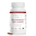 Montmorency Tart Cherry, Non GMO, Capsules - CherryPure 50:1 Koncentrat ek. 25.000 mg - Antioxidanter & Flavonoids, Tart Cherry Extract för Gout & Muscles - 120 Veggie Capsules - 4 månaders leverans