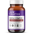 Nya kapitel Omega-3 Komplex, 1000mg Softgels, Fish Oil Supplement Wild Alaskan Salmon för Hjärta, Hjärna, Öga, Joint & Skin Health Support - 30 Räkna