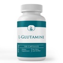 Rena originalingredienser L-Glutamin Naturligt källad Aminosyra, icke-GMO & Glutenfri (100 kapslar)