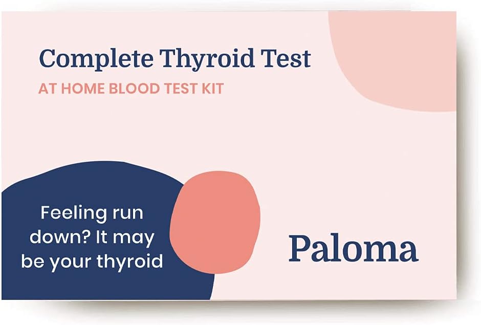 Komplett at-Home Thyroid Test | Exakt och omfattande | TSH, Free T3, Free T4, TPO Antibodies | Painless Finger Prick | Snabb och enkel | från Hypothyroidism Expert Läkare