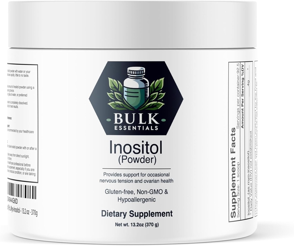 Generisk Bulk Essentials Inositol (Powder) - med Myo-Inositol - 13,2 oz - 370g