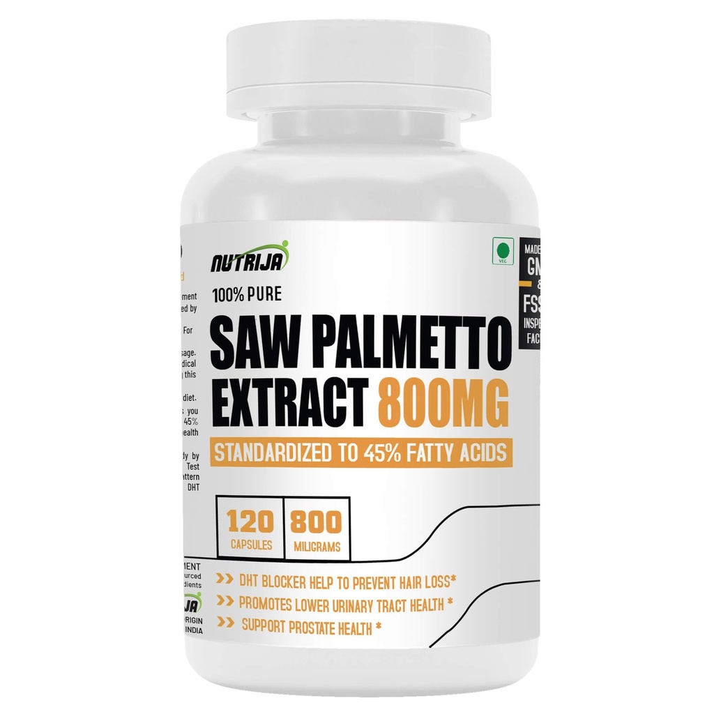 Saw Palmetto Extract 800MG (120 kapslar)