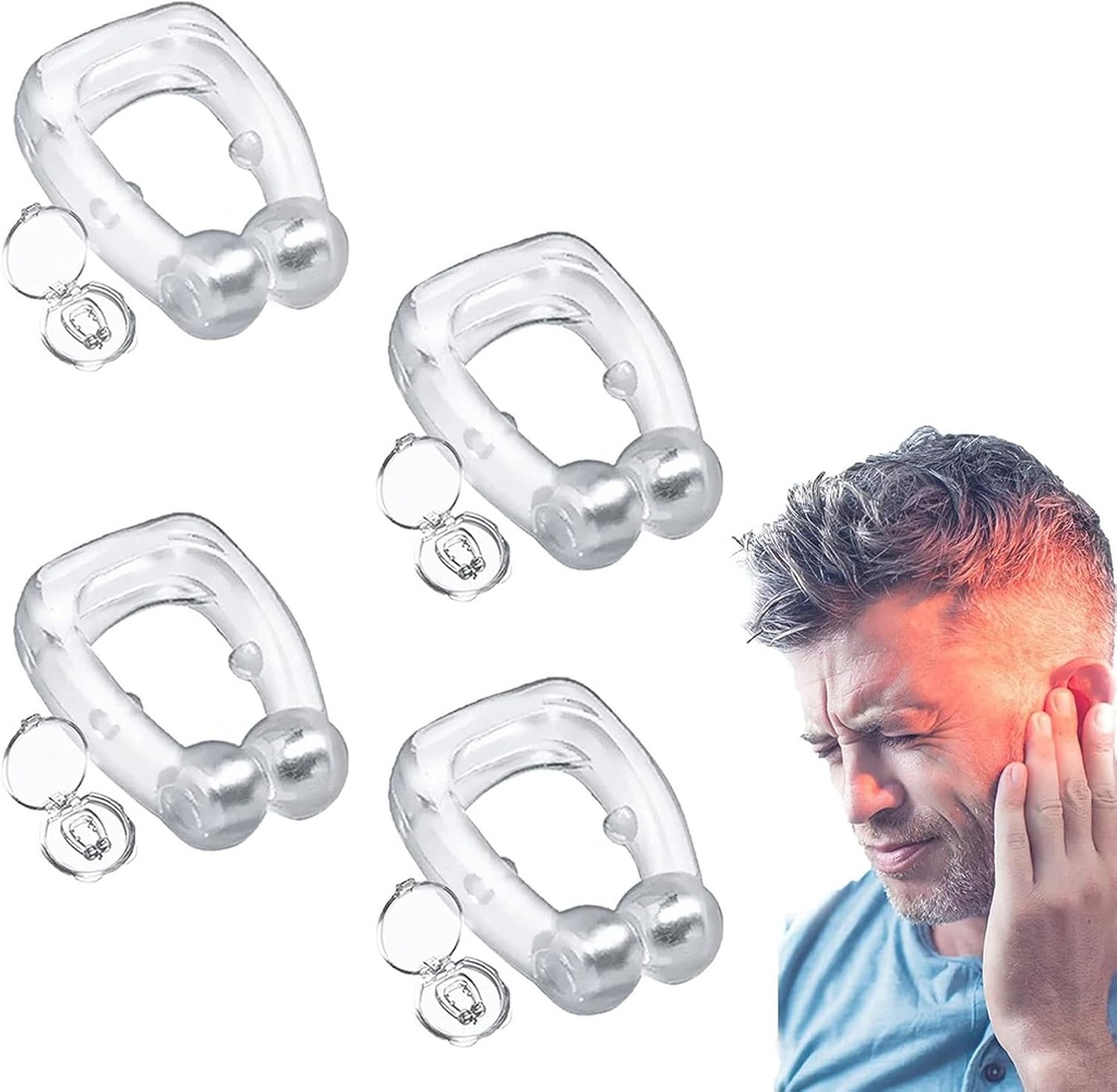 Tinnitus Relief Device, 2/4 Pair Tinnitus Ear Cuff Set för Ringing Ears-Device, Stop Ear Ringinging (2pair)