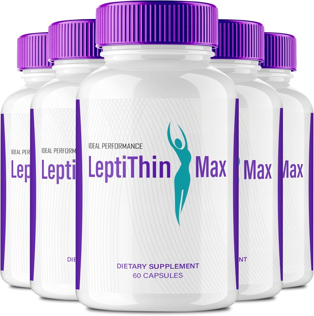 Leptithin Max Keto Capsules, LeptithinMax Advanced Formula Supplement Pills - Maximal Styrka, Leptithin Max All Natural Keto Pills, LeptithinMax Capsules, Leptithin Max Pills Reviews (5 Pack)