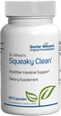 Dr Wilson's Squeaky Clean Gut och Digestive Health med fiber, probiotika, enzymer och mer 90 kapslar