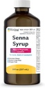 Rising Health Natural Vegetable Laxative - Senna Sennosides Syrup 8.8mg/5ml - Förstoppningshjälp - Chokladsmak - Jämfört med Senokot® Syrup