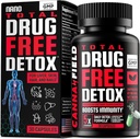 Total Detox och Liver Cleanse - USA Made - 5-dagar Detox - Naturliga gifter renare för hud, hår, naglar, gut - Mega Support och reparation - Natural Herbal Health Formel, Immune Support