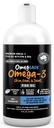 Omegease Fish Oil for Dogs & Cats - Finest for Pets Omega 3 for Cats & Dogs - Supplement for Skin & Coat, Itching, Shedding, Joints & Immune Health - 100% Pure Omega Fish Oil med EPA & DHA (16 oz)