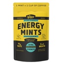 Viter Energy Extra Strength Caffeinated Mints 80mg Koffein, B Vitaminer, Sugar Free. (Peppermint, 8oz, Bulk Bag)