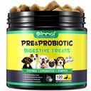 Probiotics for Dogs Digestive Health, Digestive Soft Chews for Dogs, Dog Probiotics and Digestive Enzymes, 120 Dog Chews Omega-3 & 6, Vitamin, Improve Digestion, Immunity