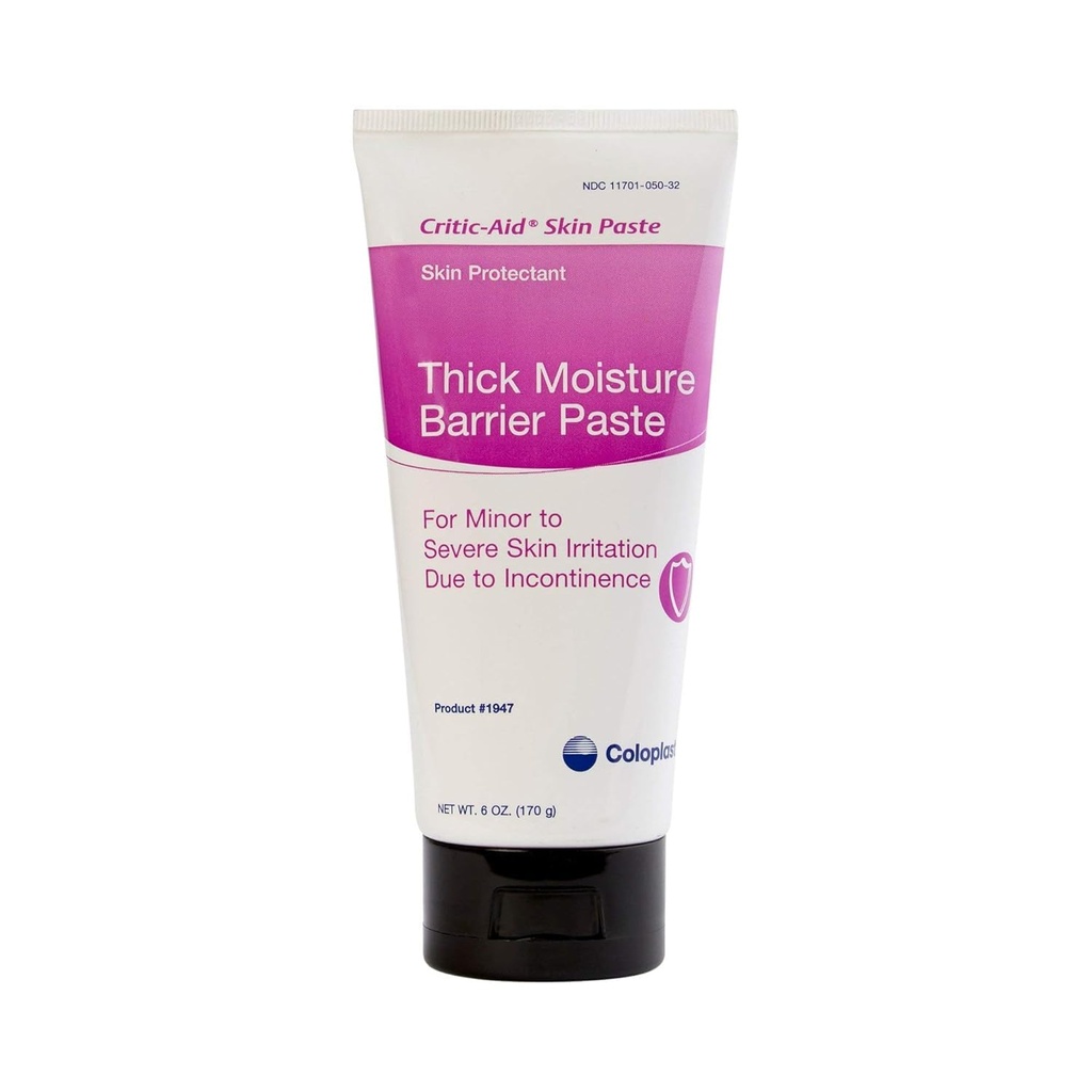 Coloplast Critic-Aid Skin Paste Skin Protectant Thick Moisture Barrier Paste, 6 Ounce (varje) artikel 1947