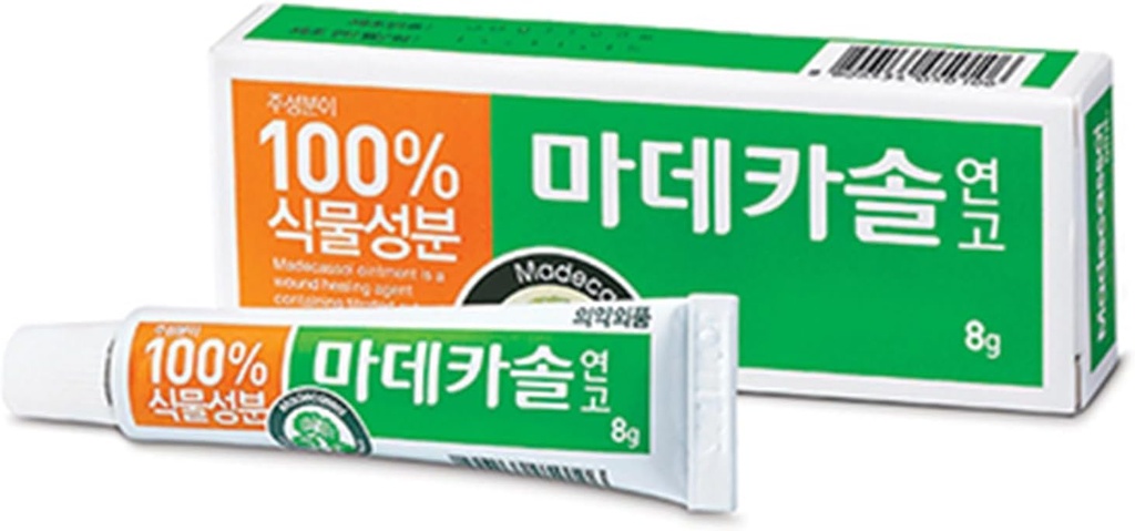 MADECA Derma Madecassol Care Ointment 8g – Wound Healing Cream for Skin Repair, Hydration & Protection – Moisturizing och Skin Restoration.