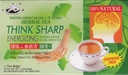 Tai Chi Think Sharp Energizing Tea (Ginseng Ginkgo Biloba) 12 väskor