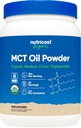 Nutricost Organic MCT Oil Powder 1 LB - Certified USDA Organic, Great for Keto, Ketosis och Ketogenic Diets - Zero Net Carbs (Medium Chain Triglyceride)