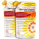 Lipo Naturals Liposomal Vitamin C 1000mg Liquid (2-Pack 60 Doses) - Natural Formula Immunity + Energy Support - Vegan, China-Free (15oz / 443ml ea.)