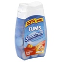 TUMS Smoothies Extra Strength Assorted Fruit Antacid Chewable Tablets 60 räknas