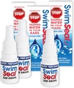 SwimSeal Pro 3-Pack All Natural Swimmers örondroppar för daglig användning snarare än alkoholdroppar eller öronproppar. Lösningen för dina öron för all vattenexponering för alla åldrar.