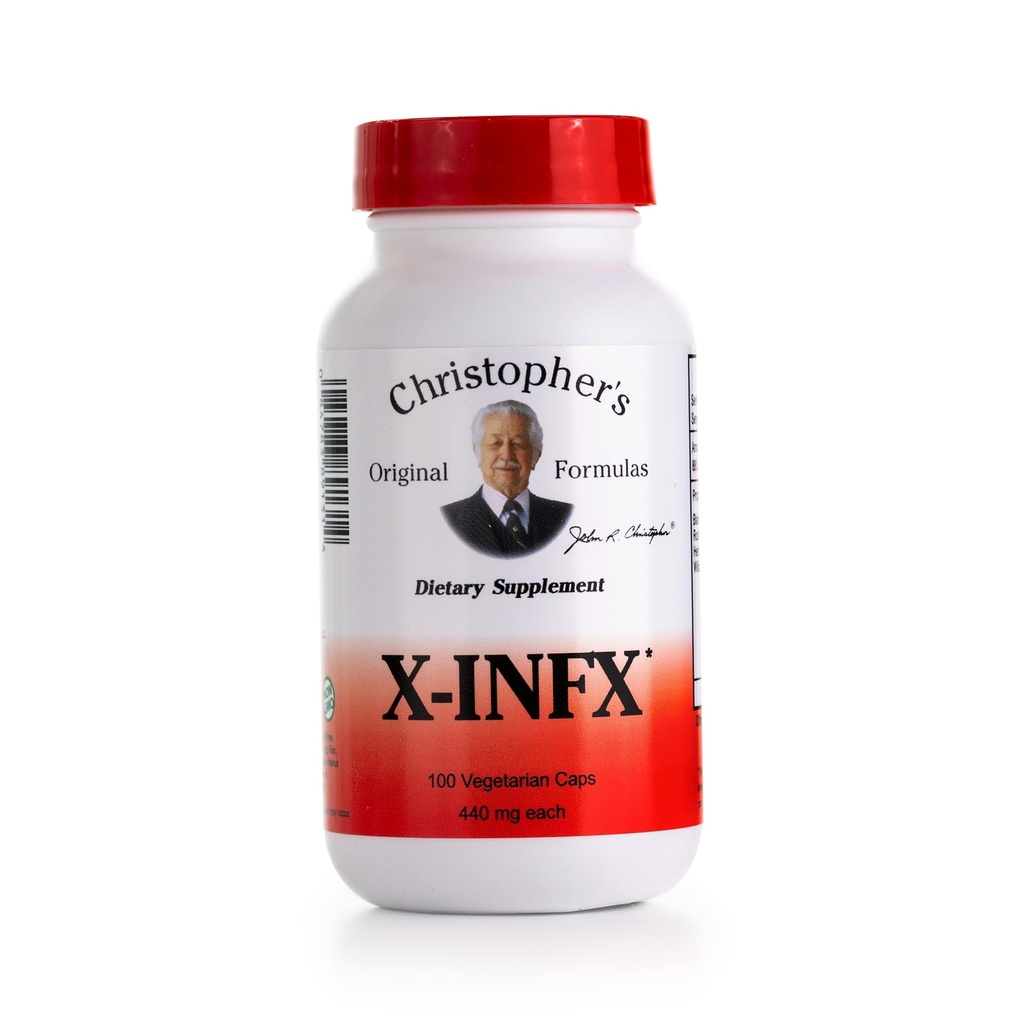 Christophers ursprungliga formler X-INFX Formel, Natural Immune Support, 100 Caps
