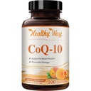 Coenzyme Q10 200mg CoQ10 Supplement -Once Daily CoQ10 200mg Powder Capsules for Heart Health, Antioxidant & Energy Support -Non-GMO, Quick Absorption Ubiquinone Q10 Coenzyme (Enkel)