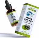 Generisk Maca, Shilajit, Cordyceps, Ashwagandha Liquid Drops | Alla naturliga ingredienser | främjar avkoppling, stöder sömn och kognitiv funktion | 1 Fl Oz