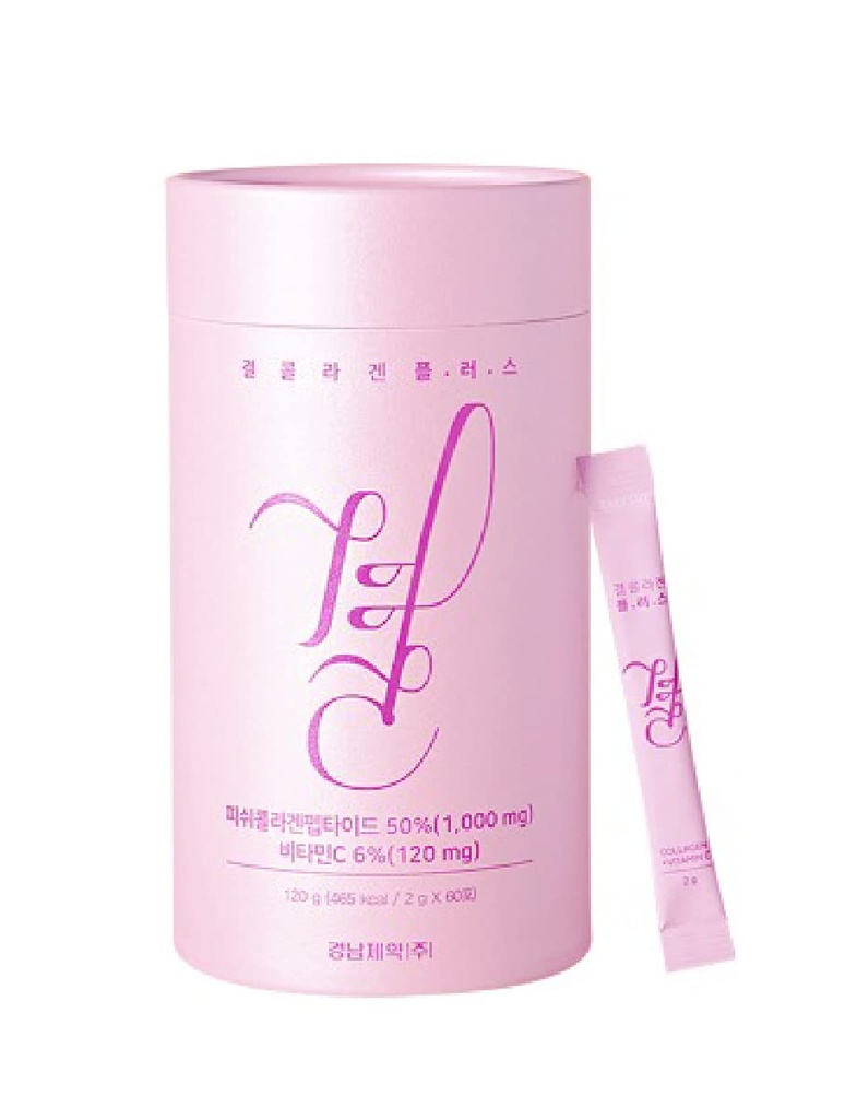 Gyeol Collagen Plus+ (2g*60 Stick Packets) Låg molekylvikt Kollagen + Vitamin C