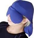 Sinus Pressure & Migraine Headache Relief Cap och Eye Wrap - Deep Penetrating Herbal Ice hatt för Hot eller Cold Sinus Pain Relief