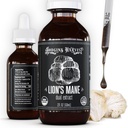 Hodgins Harvest Organic Lion's Mane Fruiting Body Extract Tincture - Mushroom Supplement för hjärnhälsa och mental fokus - Dual Extract Formel - Extra koncentrerad - 2 fl oz Bottle