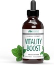 American Nutriceuticals - Vitality Boost Fulvic Acid w / Trace Mineral Drops - Multimineral Supplement - Rik i Aminosyror - förbättrar energifunktionen