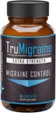 TruMigraine Relief & Prevention | All Natural Migraine Supplements for Headache Relief | Ingredienser: Riboflavin, Feverfew, Paraben Free Butterbur, & Ginkgo Biloba | 60 Veggie Capsules,