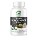 Organisk Black Maca 60 kapslar | Naturtillskott med Black Maca Root Powder | Plantbaserade kapslar för energi, vitalitet och hormonbalans