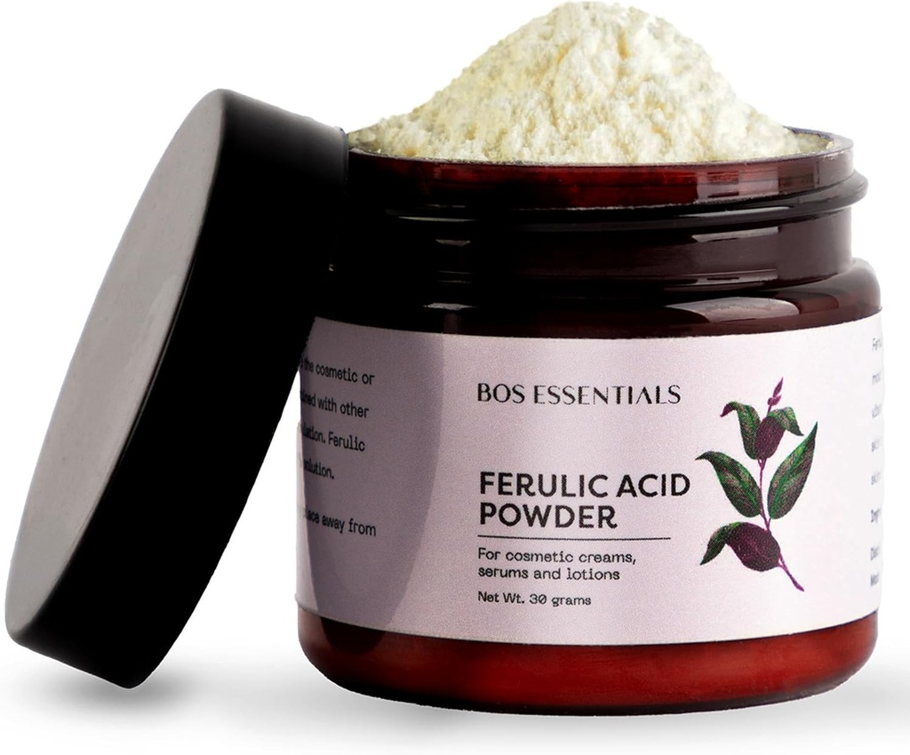 Rena Ferulic Acid Powder | Stabiliserar vitamin C | för användning i DIY Creams och serum