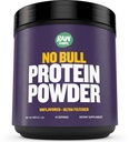 1lb No Bull Unflavored Whey Protein Powder, Pure, Instantized Whey Supplement, High Protein, Low Carb, No Fillers, No Additives, smaklösa