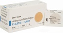 McKesson Adhesive Bandages, Sterile, Plastic Spot, 1 in, 100 Count, 24 Packs, 2400 Totalt