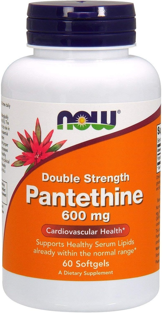 Pantetin, 600 mg, 60 SGELS by Now Foods (Pack of 4)
