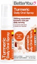BetterYou Turmeric Oral Spray - Natural Liquid Turmeric Supplement - ett enkelt, bekvämt piller alternativ - naturlig orange smak - 0,85 oz