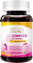 Lovita B-komplext tillskott för kvinnor - hög potens Timed Release med järn, vitamin C, Cranberry, Pine Bark, grönt te, 30 vegetariska tabletter