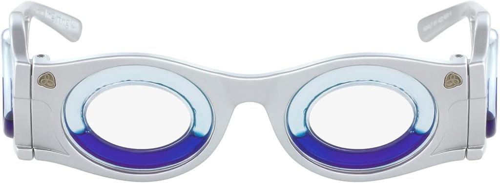 Boarding Glasses - Motion Sickness Glasses - Original Technology Against Sea Sickness och Car Sickness - Effektiv på Minutes - 100% naturlig (Silver)