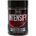 Intensifiera NDS Nutrition Black - Thermogen Blend med Advantra Z för fett och vattenförlust - Öka metabolism, bränna kalorier, Hjälp Suppress Appetite - Förbättra kroppston, muskeldefinition - 90 kapslar