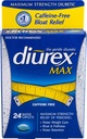 Diurex Max Water Caplets Koffeinfri - 24 Caplets, Pack 2