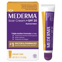 Mederma Scar Cream Plus SPF 30 - Avancerad skärmbehandling, Skyddar från solskador, minskar utseendet på släp från Acne, Burns, Surgery & Injury, 0,7 oz