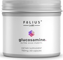 Glukosmin sulfat kaliumklorid 750mg för hälsosamma gemensamma, ben och brosk - Gemensamt stöd tillskott för män och kvinnor (60 kapslar)
