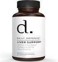 Liver Cleanse och Detox & Repair Formel - Liver Support Supplement med Artichoke Extract för Liver Health - Milk Thistle Liver Detox med Dandelion Leaf Extracts - 60 kapslar