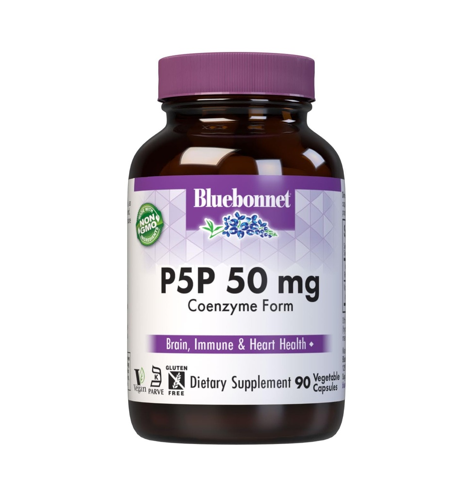 Bluebonnet Nutrition - CellularActive P-5-P 50mg - 90 vegetariska kapslar