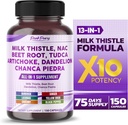 Milk Thistle NAC Beet Root Artichoke Dandelion - Tillverkad i USA