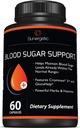 Premium Blood Sugar Support Supplement-Supports Healthy Blood Sugar Levels Redan In Normal Range - Inkluderar Bitter Melon Extract, Vanadium, Chromium, Cinnamon och Alpha Lipoic Acid-60 kapslar
