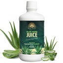 Organisk Aloe Vera Juice, Handgjord från 100% Certified Organic, Kalifornien Grown, Farm Fresh Aloe sedan 1972 Använd internt som ett näringstillskott eller Topically, 32floz