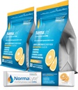 NormaLyte Oral Rehydration Salts-2 Pouches - 60 Sticks (Yields 500mL per Pack)-Orange| Energy Supplements, Potassium Supplement, Dehydration Recovery och Quick Absorption