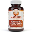 1600mg Organic Turmeric Curcumin w / Bioperine och Black Pepper | Icke-GMO | Naturligt gemensamt stöd | Högsta styrka med 95% standardiserade Curcuminoids | Gluten Free | 120 vegetariska Caps