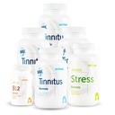 Arches Tinnitus Combo Pack - Nu med Ginkgo Max 26/7 - Naturlig Tinnitus behandling för lättnad från ringör - 6 flaskor - 90 dagars leverans