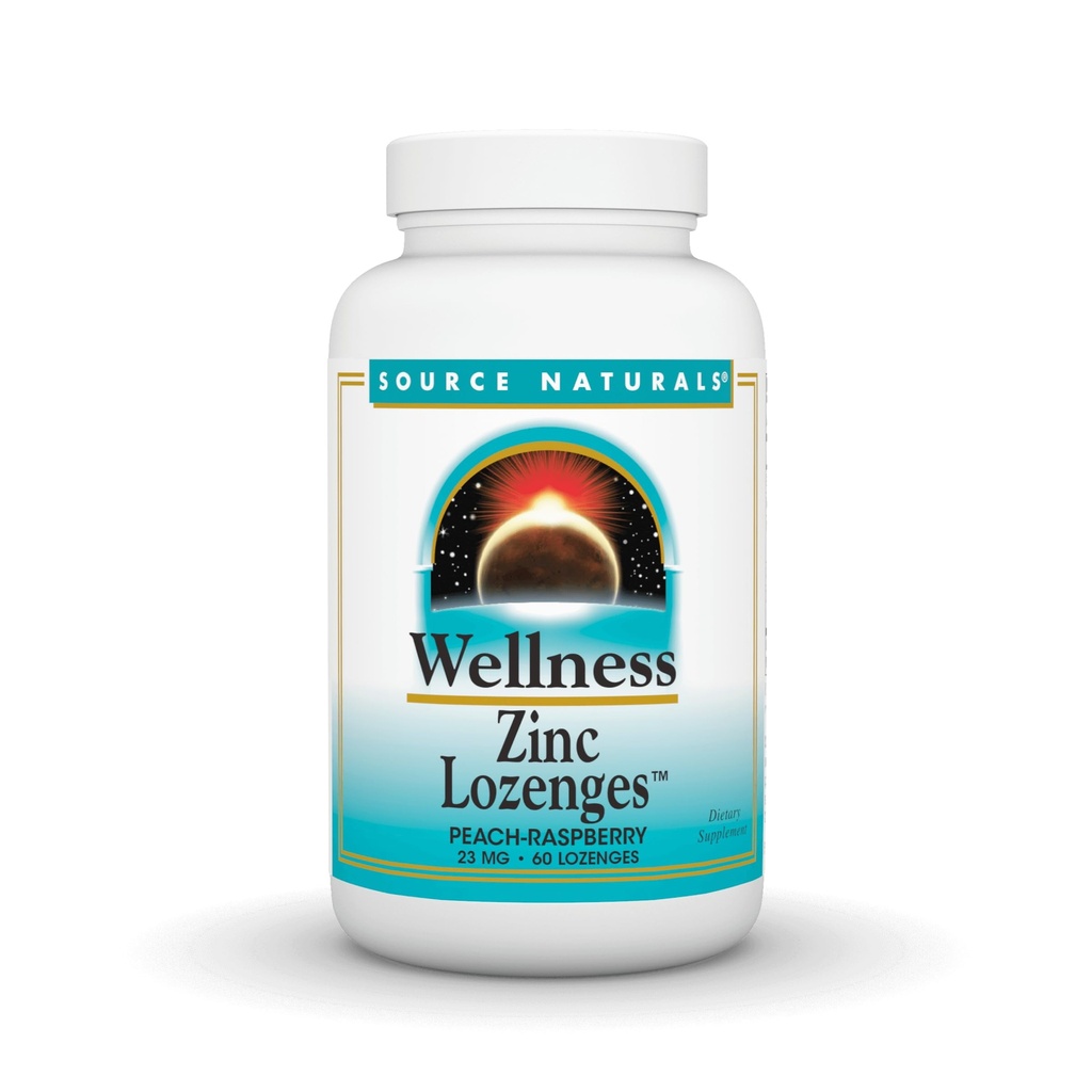 Källa Naturals Wellness Zink Lozenges - 60 Lozenges